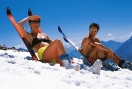 На горнолыжных курортах дефицит снега