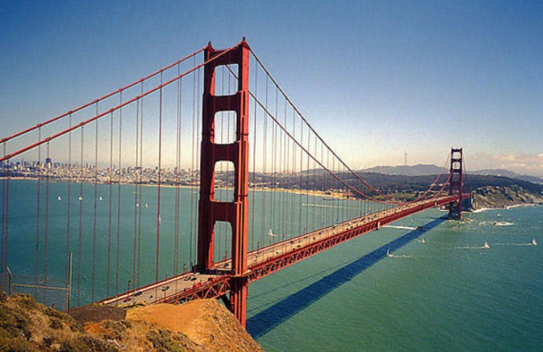 Мост «Золотые Ворота» в Сан-Франциско 